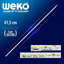 V500D2 - LS1 - TREM1 - ( 56 LEDLİ ) - 61.5 CM - (RİGHT) - (WK-692) Tv Led Bar