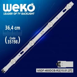 V5df-400dcb-r2 - 36.4 cm 4 ledli - (wk-449)