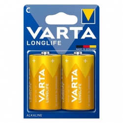 Varta Longlife Power Alkalin Orta Boy C Pil (2'Li Paket)