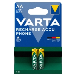 Varta şarjlı pil aa kalem 2100 mah ni-mh 2li paket