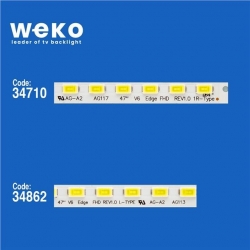 Vestel 47PF8021 47' İnç 2 Adet Tv Led Bar