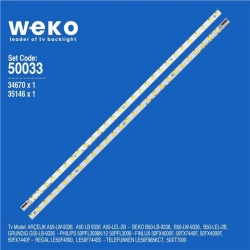 Vestel 50F7440S 50' İnç 2 Adet Tv Led Bar