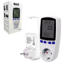 Wattmetre 230v 3680w 16a enerji ölçer polaxtor plx-15366