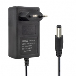 Weko 12 Volt 2 Amper 24 Watt Plastik Kasa Priz Tipi Adaptör (5.5X2.5 Uçlu)