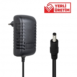 Weko 19.75 volt - 1 amper 4.0*1.35 uçlu yerli üretim plastik kasa priz tipi adaptör