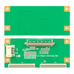 Weko 2*60 pin- 51 pin lg t-con flexi çevirici board