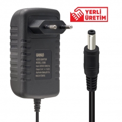 Weko 8.4 volt - 1 amper - 8.4 watt 5.5*2.5 uçlu lityum pil ledli yerli üretim şarj adaptörü (out:6v-1a)