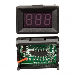 Weko CA-036-30V DC 4.5 - 30.0 Volt İki Kablolu Dijital Kırmızı Ekran Voltmetre (2 Pin)
