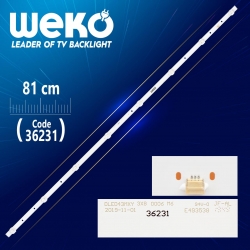 Weko dled43mxy 3x8 0006  m6  8 ledli  81 cm