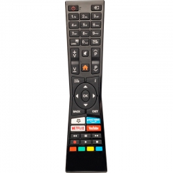Weko kl vestel rc a2 43100p - jvc rm-c3337 netflix-youtube-prime video tuşlu yazisiz lcd led tv kumanda (rc0360/01)