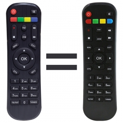 Weko kr kawai kw-6850-6950-8400/polsat plz-14923/kennon mini hd uydu kumanda (16611=3444)