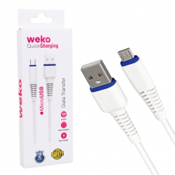 Weko wk-22020 usb to micro usb 1 mt şarj kablosu (no:2)
