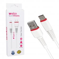 Weko wk-22021 usb to type-c 1 mt şarj kablosu (no:2)