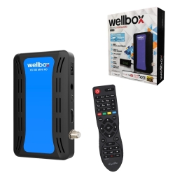 Wellbox x-5100 uydu alıcı mini full hd wifi youtube destekli
