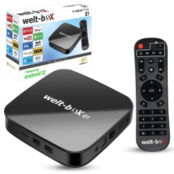 Welt-box q1 android tv box 1+8gb