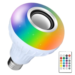 Winnboss wn-1156 müzik led ampul bluetooth rgb led 220v e27