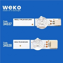 Wkset-5012 34528X1 34537X4 40Dled_A-B 5 Adet Led Bar