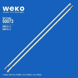 Wkset-5073 34912X1 34913X1 Nlac30224 2 Adet Led Bar (54Led)