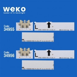 Wkset-5081 34955X5 34956X5 D4ge-400D 10 Adet Led Bar