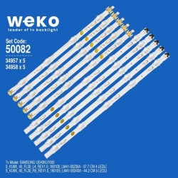 Wkset-5082 34957X5 34958X5 S_Ku6k_40_Fl30 10 Adet Led Bar