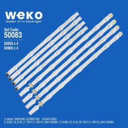 Wkset-5083 34959X4 34960X4 S_Ku6k_43_Fl30 8 Adet Led Bar