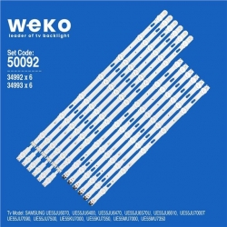 Wkset-5092 34992X6 34993X6 S_5U75_55_Fl 12 Adet Led Bar