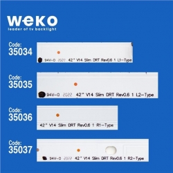Wkset-5107 35034X3 35035X2 35036X3 35037X2 42 V14 Slim Drt Rev0.6 10 Adet Led Bar