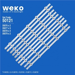 Wkset-5121 35076X2 35077X3 35078X3 35079X2 47 V14 Sdrt Rev0.8 10 Adet Led Bar