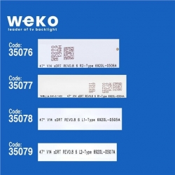 Wkset-5121 35076X2 35077X3 35078X3 35079X2 47 V14 Sdrt Rev0.8 10 Adet Led Bar