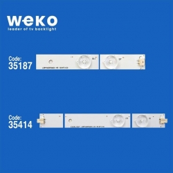 Wkset-5140 35187X6 35414X6 Everlıght Lbm460p0601 12 Adet Led Bar