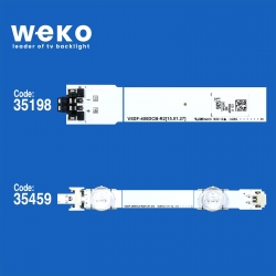 Wkset-5143 35198x4 35459x4 v5df-400d 8 adet led bar