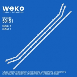 Wkset-5151 35264X2 35266X1 Samsung_2013Svs40 3 Adet Led Bar