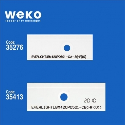 WKSET-5154 35276X6 35413X6 EVERLIGHT LBM420P 12 ADET LED BAR