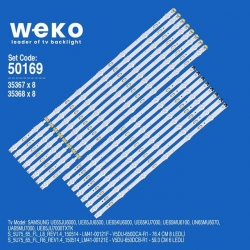 Wkset-5169 35367X8 35368X8 S_5U75_65_Fl 16 Adet Led Bar