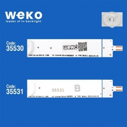 Wkset-5181 35530X5 35531X5 Lg Innotek 40Inch Ndsoem 10 Adet Led Bar (38Cm)