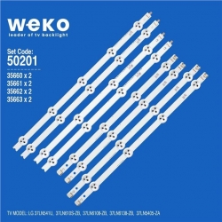 Wkset-5201 35660X2 35661X2 35662X2 35663X2 37 Row2.1 Rev 0.9 8 Adet Led Bar