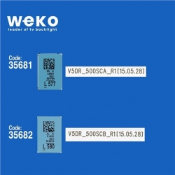 Wkset-5206 35681X8 35682X8 V5dr_500 16 Adet Led Bar