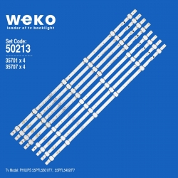 Wkset-5213 35701x4 35707x4 lg innotek 55inch_funai 8 adet led bar