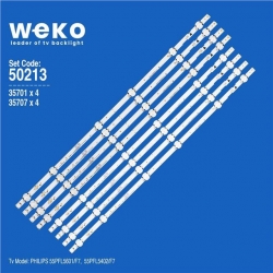 Wkset-5213 35701X4 35707X4 Lg Innotek 55Inch_Funai 8 Adet Led Bar