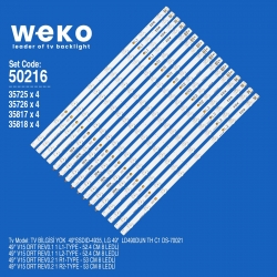 Wkset-5216 35725x4 35726x4 35817x4 35818x4 49 v15 drt rev0.1 16 adet led bar