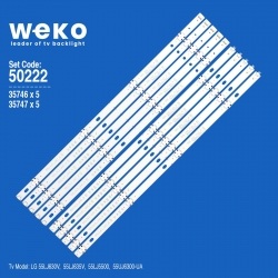 Wkset-5222 35746x5 35747x5 ssc_55lj55_fhd 10 adet led bar