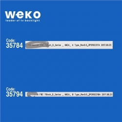 Wkset-5231 35784X6 35794X6 Lg Innotek Fbc 70Inch_D_Serıse _ 66Ea 12 Adet Led Bar