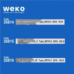 Wkset-5238 35814X3 35815X4 35816X3 Lg_42Inch_Ag15 10 Adet Led Bar
