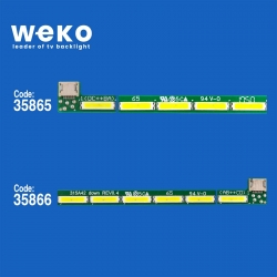 Wkset-5246 35865x2 35866x2 315a42 down/315a42 up 4 adet led bar (76led)
