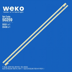 Wkset-5259 35321x1 35438x1 sled 2012sls40 7030 2 adet led bar (44led)