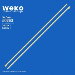Wkset-5263 34832x1 34833x1 42 v14 art5 tv rev0.1 2 adet led bar (48led)