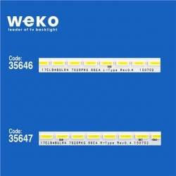 Wkset-5266 35646X1 35647X1 17Elb48ulr4 7020Pkg 66Ea 2 Adet Led Bar (66Led)
