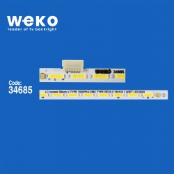 Wkset-5267 34685x1 lg innotek 39inch v-type 7020pkg emc type rev0.3 130103 1 adet led bar (52led)