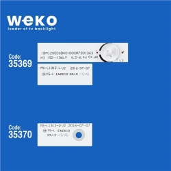 Wkset-5274 35369X4 35370X4 Ms-L1312-R/Ms-L1312-L 8 Adet Led Bar