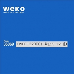 Wkset-5302 35069X4 D4ge-320Dc1-R2 - D4ge-320Dc1-R1  4 Adet Led Bar